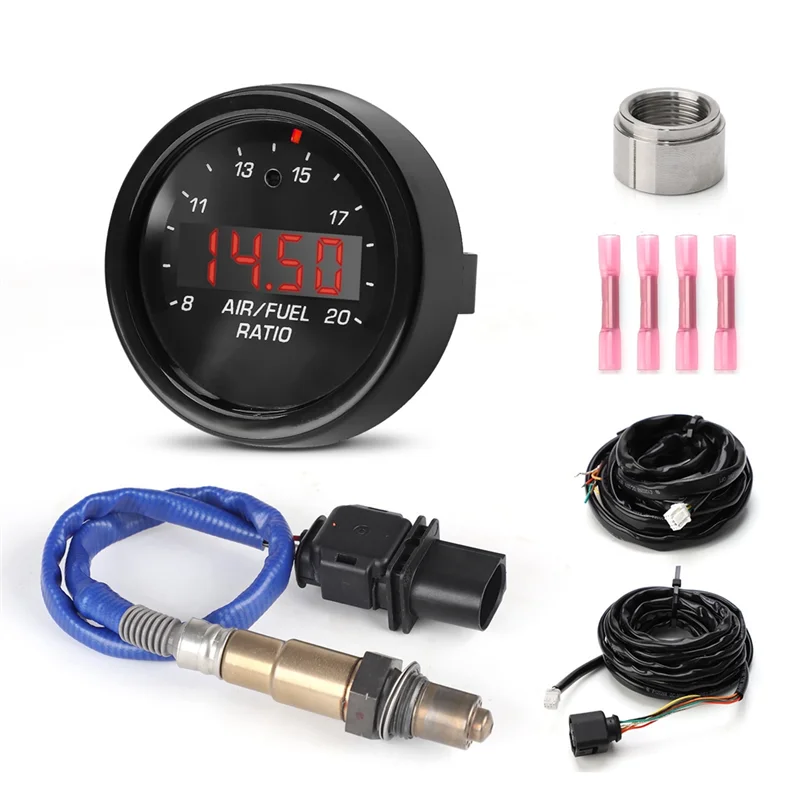 

T17C Car O2 Air Fuel Ratio Gauge Kit EM 30-0300 X-Series Wideband LSU 4.9 0258017025 Oxygen Sensor For Car Oxygen Sensor