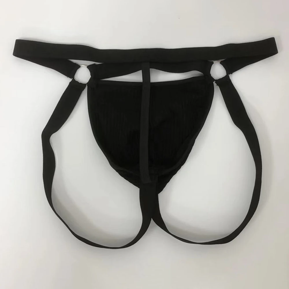 Breathable Jock Strap Low Waist Briefs Comfortable Underpants Elastic Waist Design High Stretch Fabric M-XL Size Available