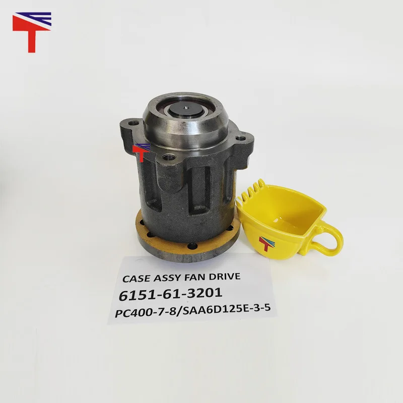 Fan seat 6151-61-3201 for construction machinery PC400-7-8 engine parts