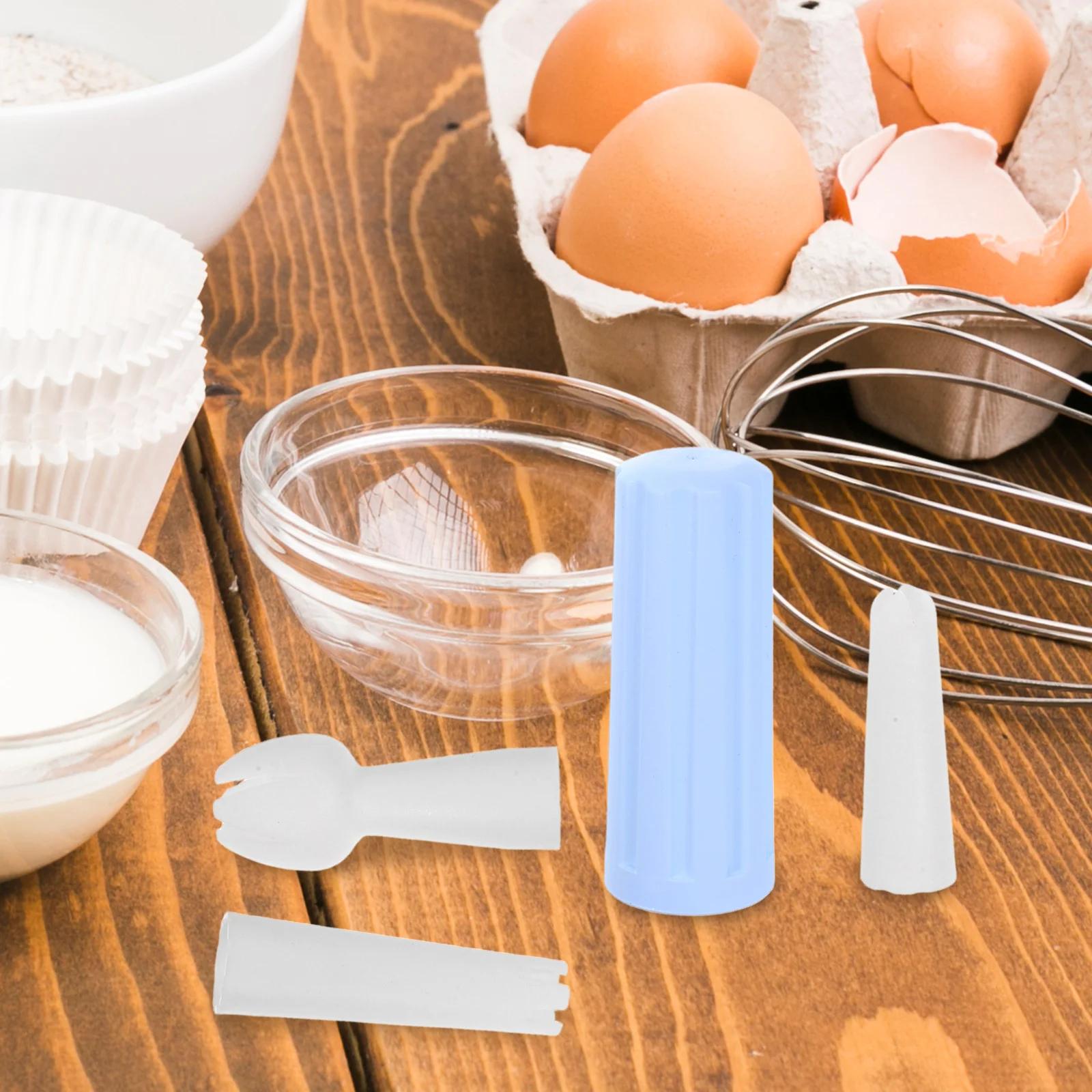 

4Pcs Cake Decorating Nozzle Tips Piping Set for Cupcake Frosting Pastry Cream Icing Baking Accessories Piping Set