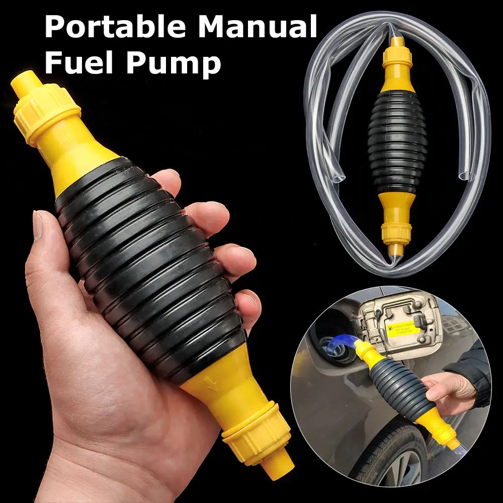 Water Changer Universal Durable Portable Transfer Tools Hand Gas Oil Pump Siphon Pump Petrol Diesel