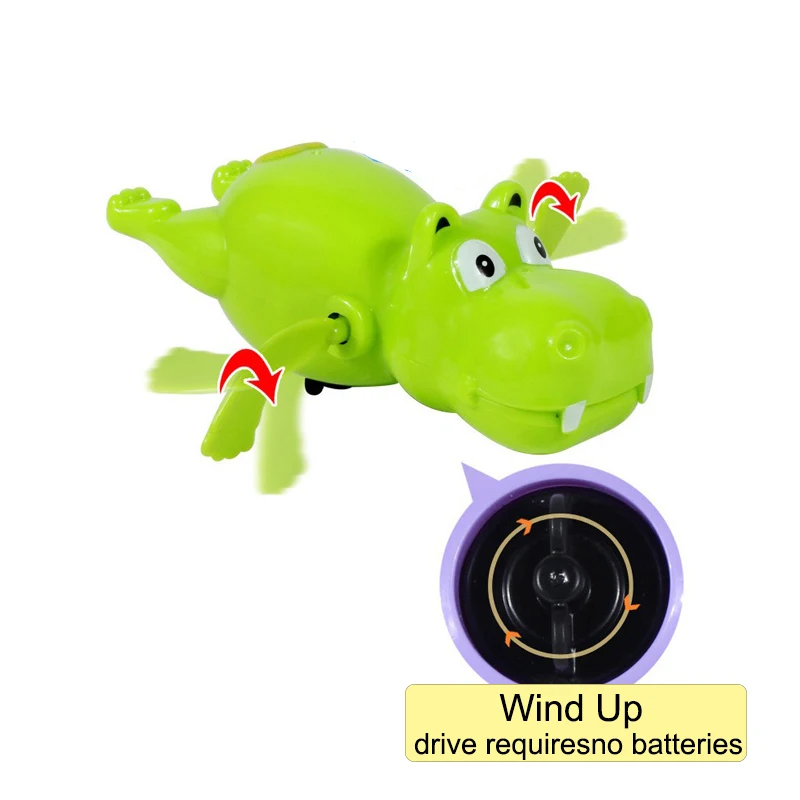 Brinquedo de natação para bebê, Banho, Criança, Wind Up Chain, Banho, Água, Piscina Float, Bathtime Toys for Boys and Girls, Pacote 3