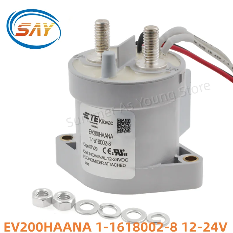 

Original authentic EV200HAANA 1-1618002-8 12-24V 500A New energy electric vehicle contactor high voltage DC Relay