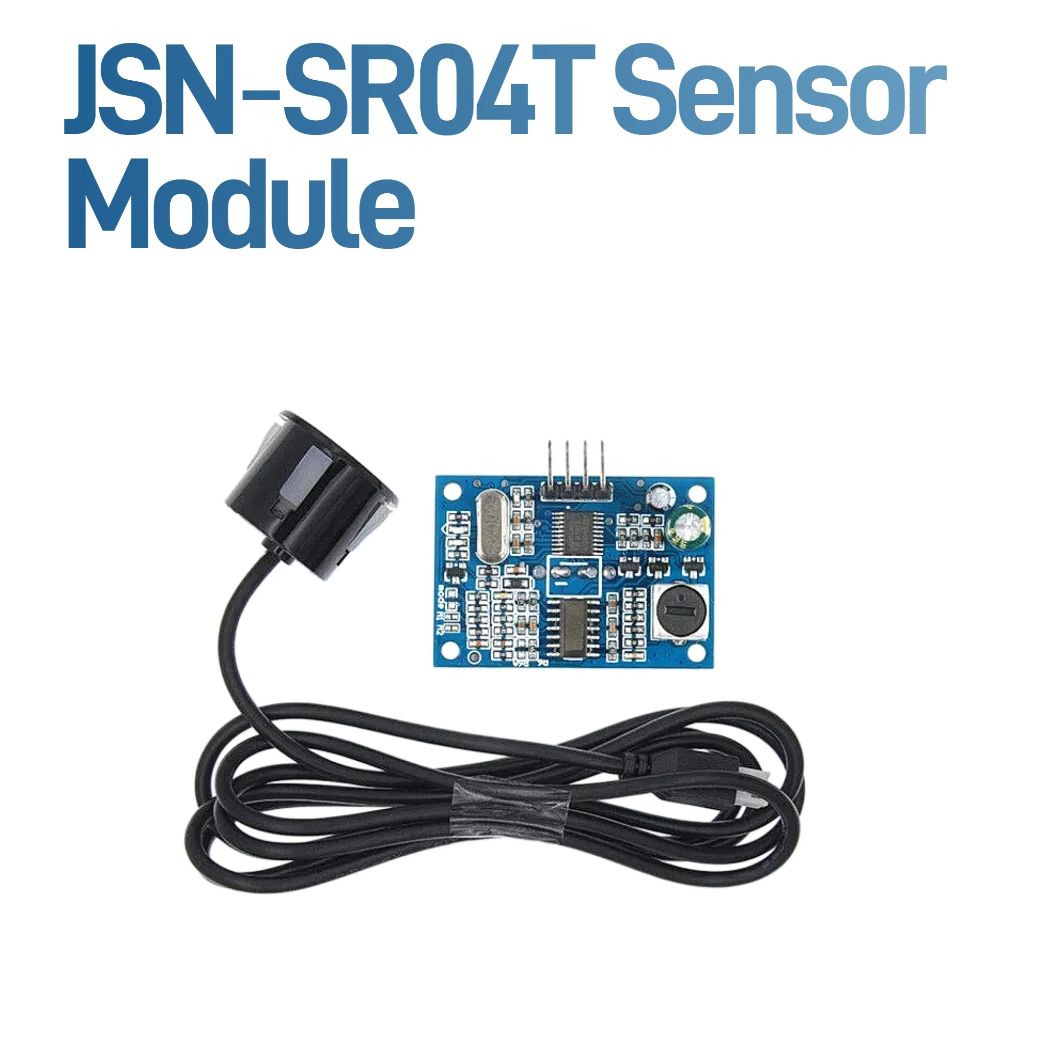 JSN‑SR04T V3.0 Waterproof Ultrasonic Ranging Sensor Module Reverse Radar Distance Detector Probe Sensor for Arduino DIY Project