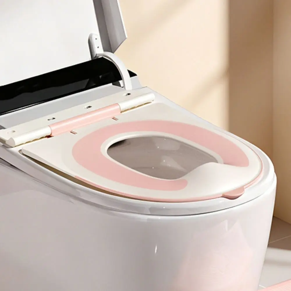 Splash-proof Baby Potty Seat Nonslip Suction Cup Fixation Portable Toilet Seat Cover Universal Waterproof Toilet Seat Gasket