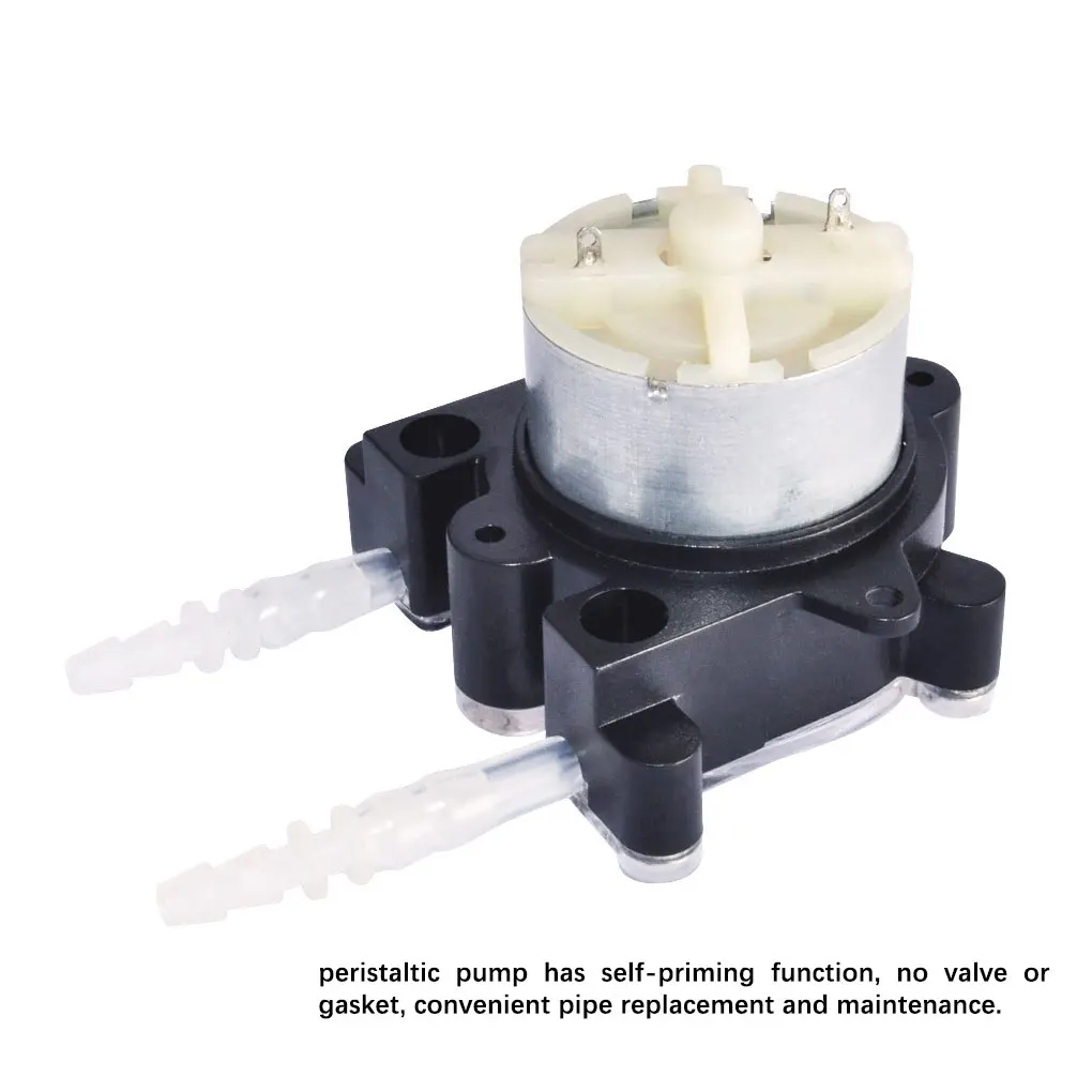 Rustproof Waterproof Peristaltic Pump Lightweight Strong Suction Practical Viscous Liquid Pumps Stable Water Rotary Tool