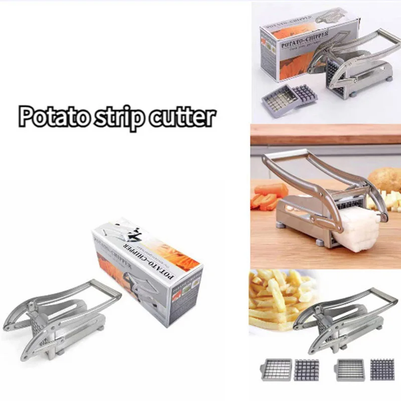 Home kitchen vegetable cutter convenient multi-functional potato cube potato cutter stainless steel shredder vegetable Vegetable