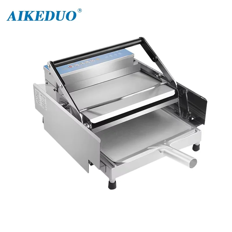 Factory Hot Wholesale High Efficiency Batch Bun Toaster Equipment for Heating Hamburger  Automatic Burger Machine