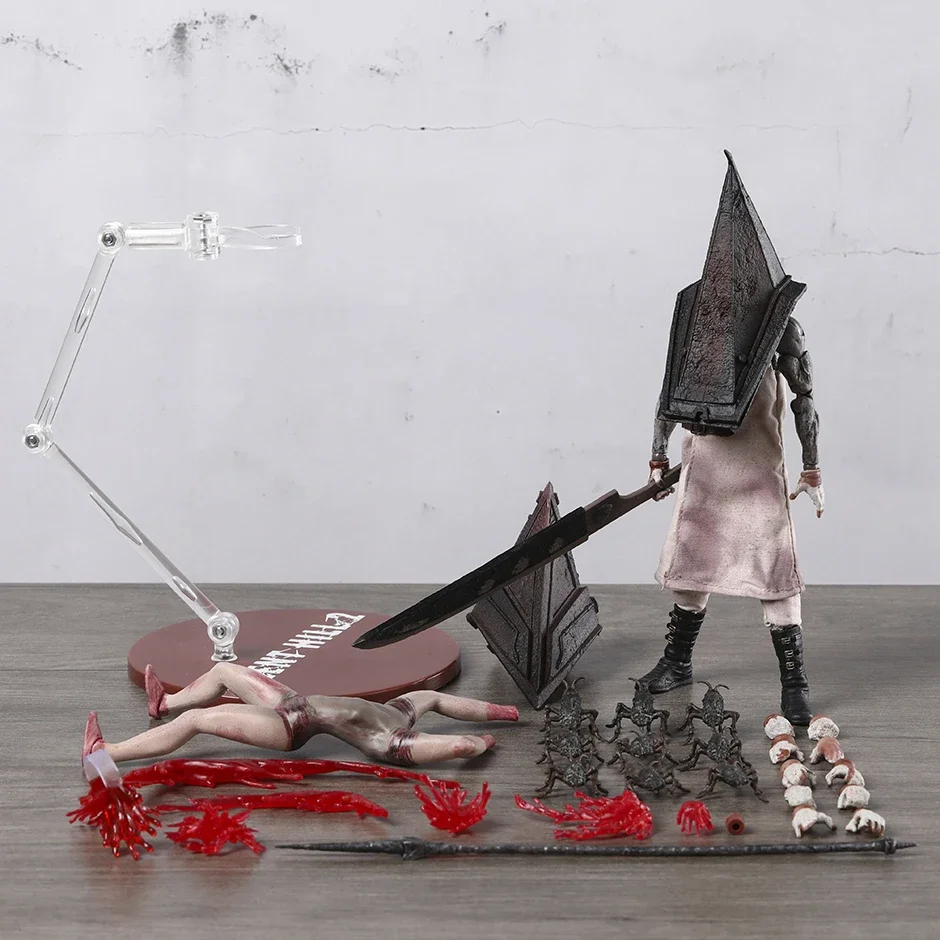 

Mezco Toyz One 12 Silent Hill 2 Pyramid Head Silent Hill 2 Red Pyra Collection Action Figure PVC Model Figurals