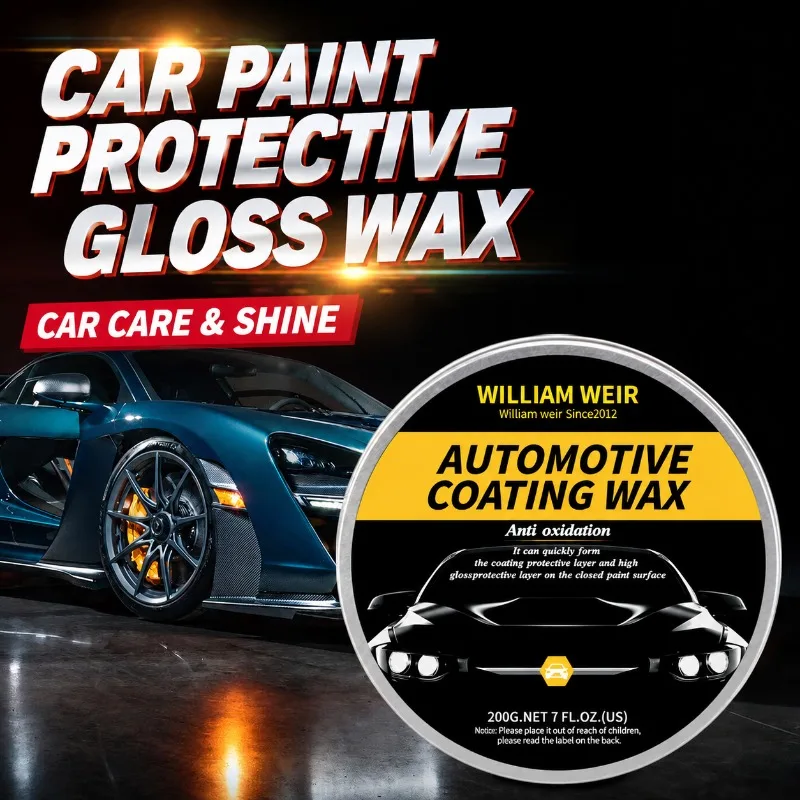 Car Solid Palm Wax Water Proof Anti Stain Maintenance Wax Vehicle Coating Auto Beauty Care Polish for Automobile Paint