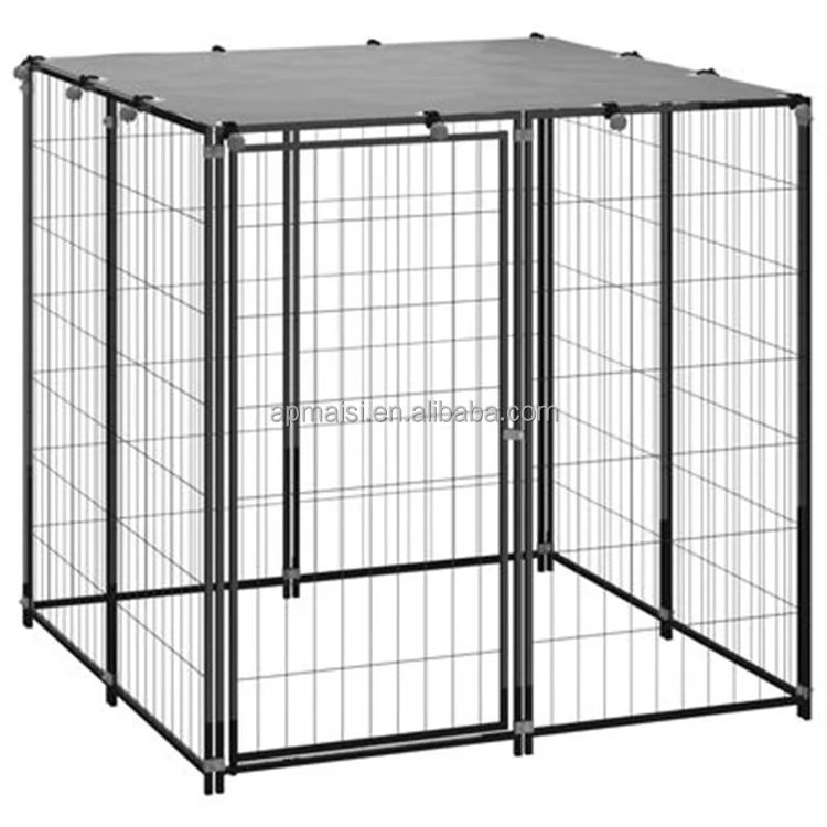 Medium Welded Wire Mesh Dog Cage Small Pet Enclosures and  Large Chain Link Fence Dog Kennel