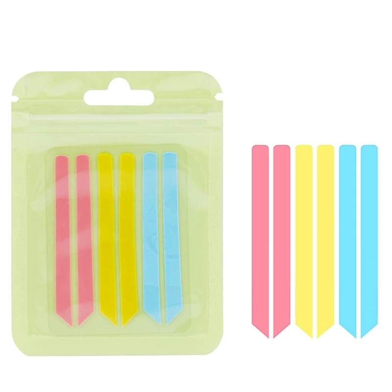 6Pcs Silicone Rods Lash Lift Shields pour Perm Curler DIY Outils de levage de cils