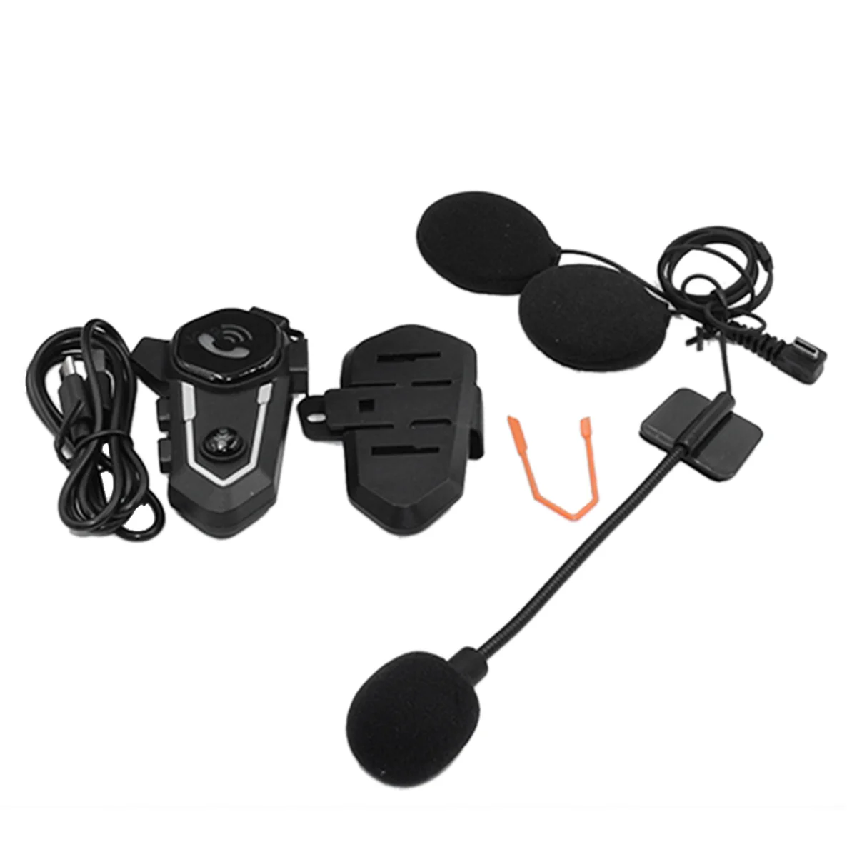 Motorcycle Helmet Headset Waterproof Bluetooth 5.0 Intercom Wireless Earphone Stereo with