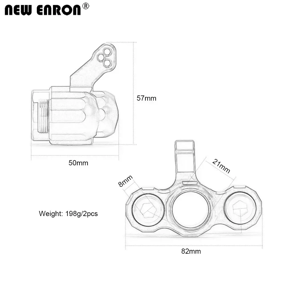 Aluminum 6061 Front Knuckle Arms ARA330558 ARA340158 FOR RC Car 1/5 KRATON 4WD EXTREME ARA5208 ARA110002 OUTCAST 8S BLX ARA5210