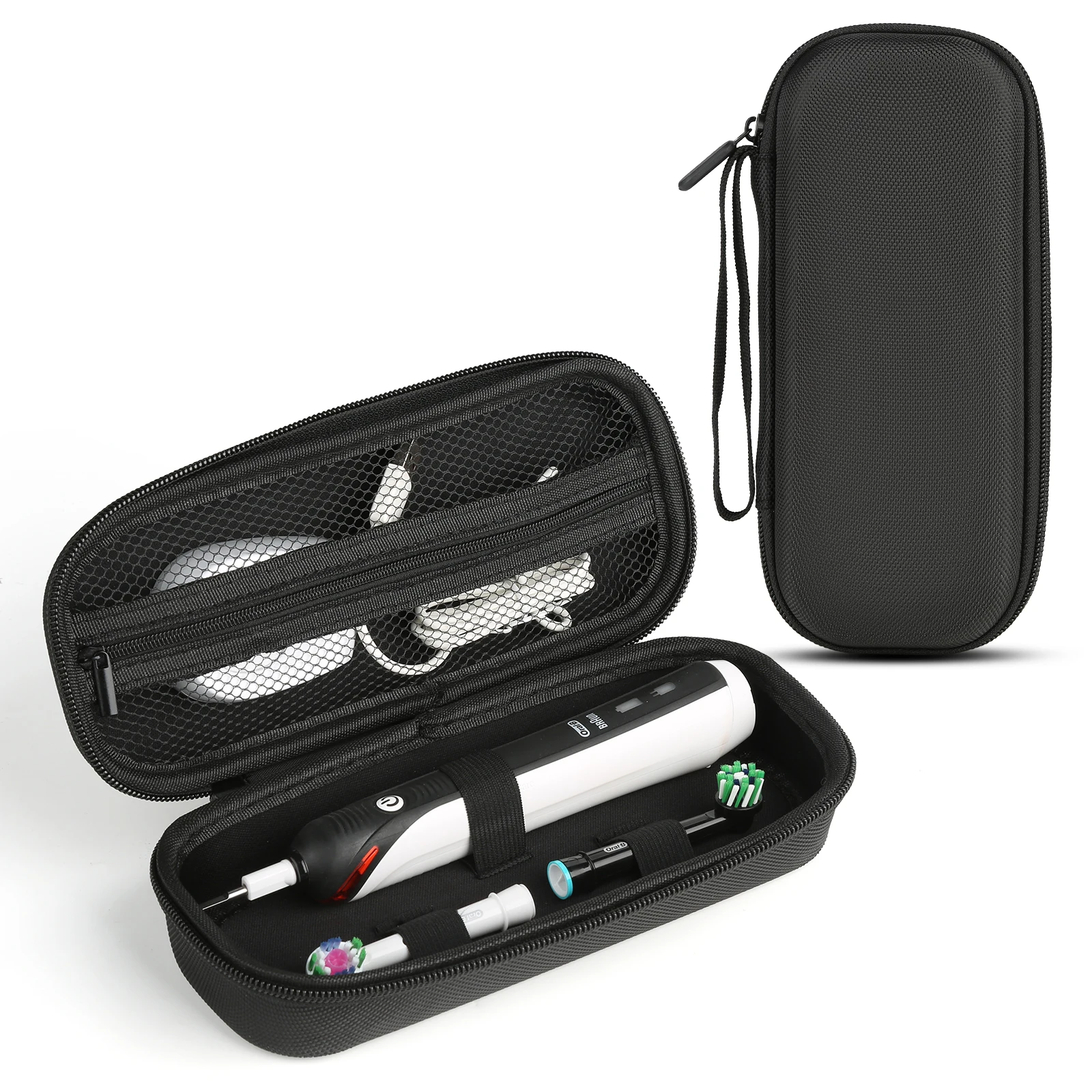 Toothbrush Travel Case for Oral-B Pro 1000, 2000, 3000, 3500, 1500/ for Philips Sonicare Protective Clean 4100 5100 - Only Bag
