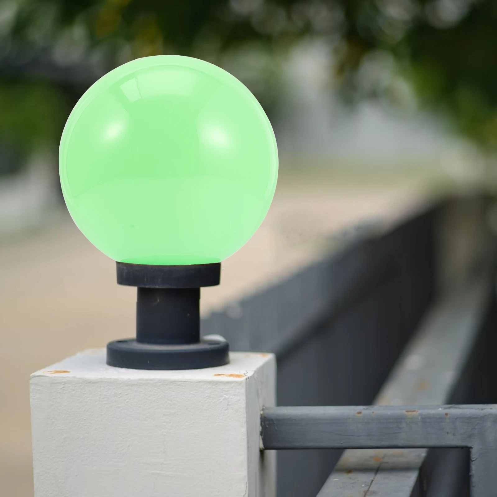 

20Cm Diameter Waterproof Lamp Shade Outdoor Light Cover Replacement Street Modern Acrylic Dustproof Rainproof Lighting Fixture