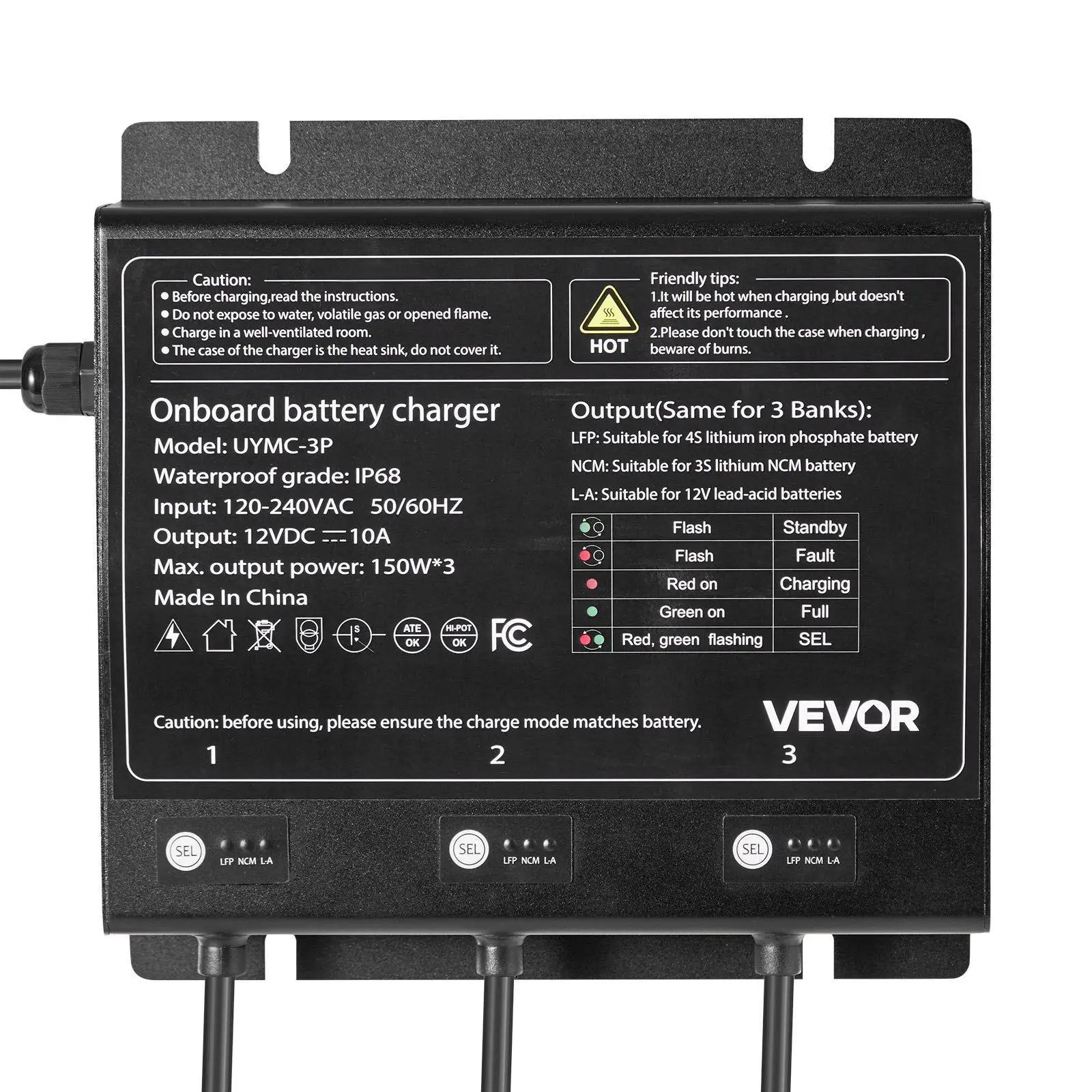 Compact 3-Bank 12V …