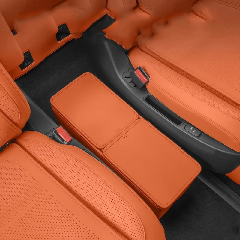 For Lynk & Co 900 2025 2026 Second Row Aisle Storage Box Automotive Interior Accessories Modification Car Accessories