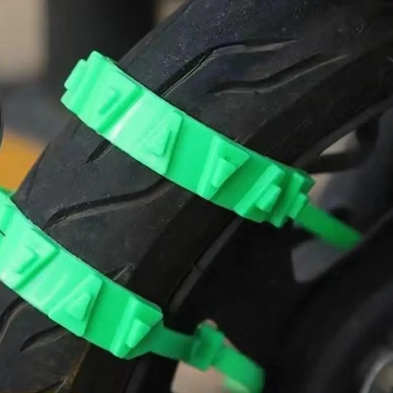 10PCS Winter Car Snow Chain Antiskid Car Motorcycle Outdoor Snow Tire Emergency Anti-Skid Tyre Chains Auto Accessories