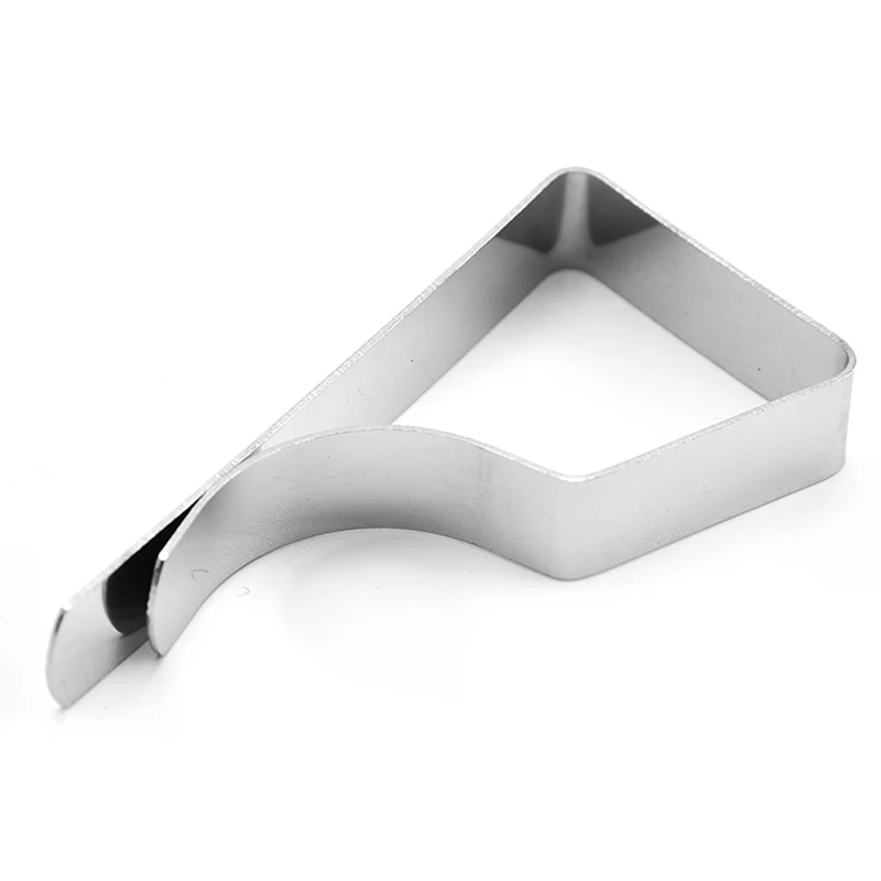 4/8PCS Stainless Steel Table Cloth Clamps Tablecloth Clip Holder for Party Table Cover Clip Holder Tablecloth Stable Clips