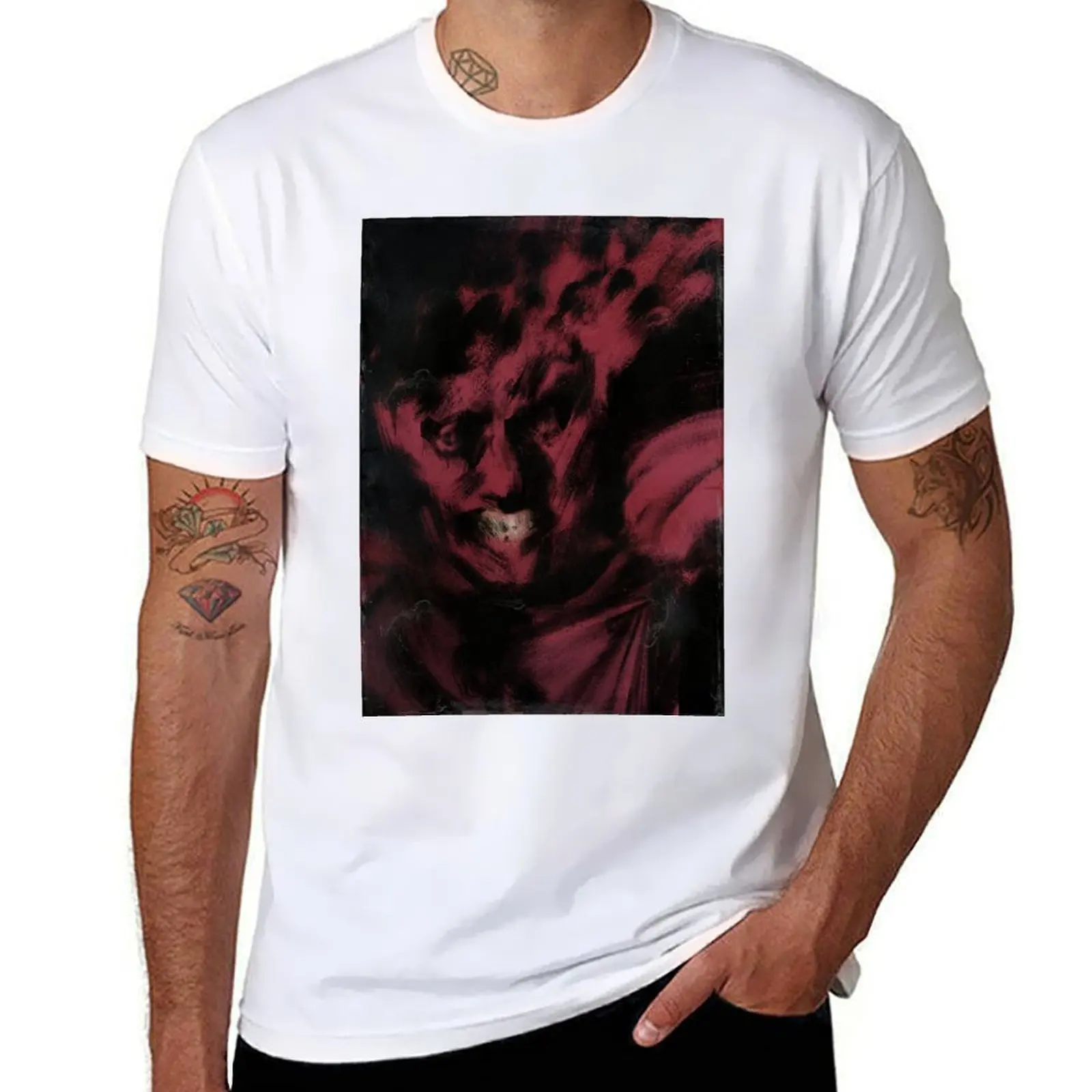 

Disco Elysium - Half Light Artwork T-Shirt Work Utility Short Sleeve Shirt