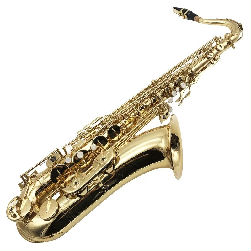 Bb Tenor Saxophone Professional Grade High-Quality Durable Western Woodwind Instrument Suitable For Performance Use