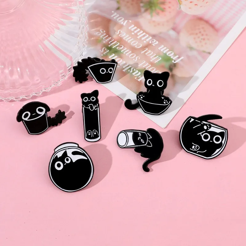 Cute Cartoon Brooch Scarf Clip Chest Button Corsage Pin Bag Ornament Buckle Cloth Accessory Badge Breastpin Child Jewelry Gift