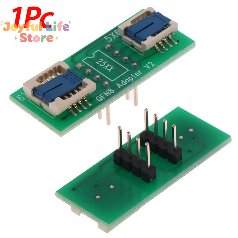 Hot 1PCS QFN8/WSON8 Two-in-one Socket / Adapter For Both 6*5MM And 8*6MM  SMT BIOS Flash Socket Universal