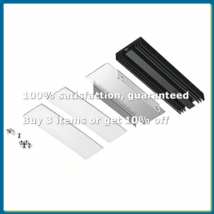 M.2 NGFF NVME 2280 SSD Heatsink with Thermal Pad Cooling Cooler Radiator Aluminum Alloy for Desktop PC Heatsink-A32R
