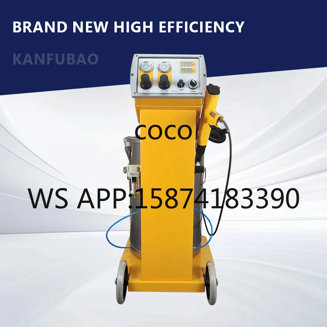 High Quality Dual Digital Display Electrostatic Powder Coating Machine Metal Spraying Equipment