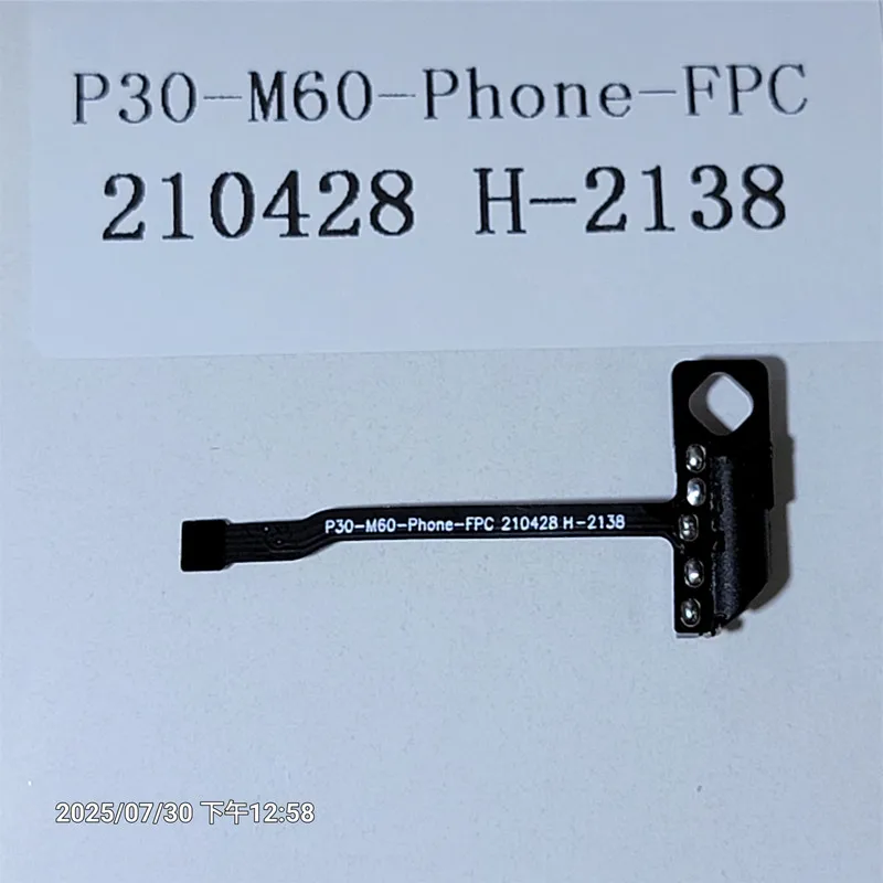 

P/N P30-M60-Phone-FPC 210428 H-2138 Tablet computer repair parts headphone jack cable