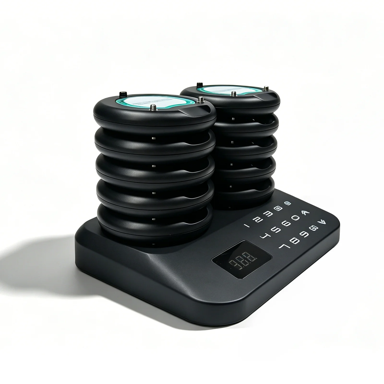 JT-P90 Wireless Restaurant Pager System Waterproof Vibratory Buzzer 500mAh Battery 200m Range for Guest Queue Coaster Calling
