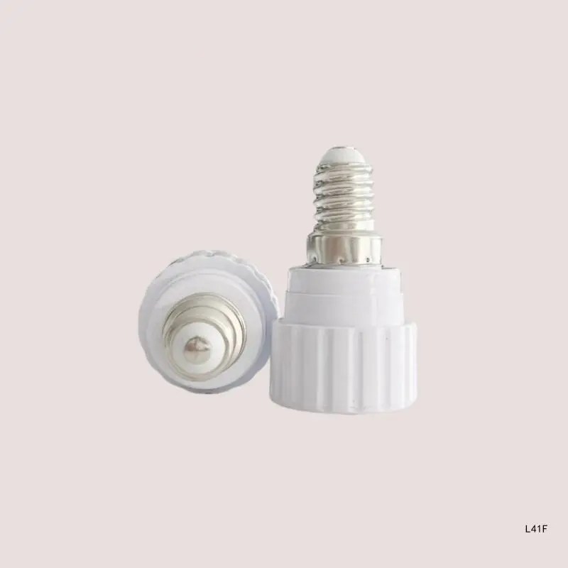 E17 إلى GU10 محول القابس السيراميك E17 إلى GU10 الهالوجين LED حامل مصباح قاعدة محولات قاعدة مصابيح محولات