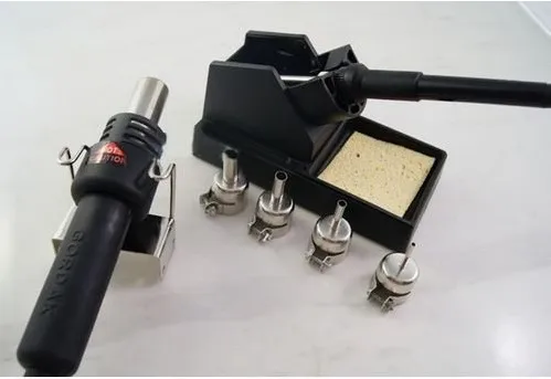 2026 270W Gordak 952V Soldering Station + Hot Air Heat Gun 2 In 1 SMD BGA Rework Station 6pcs