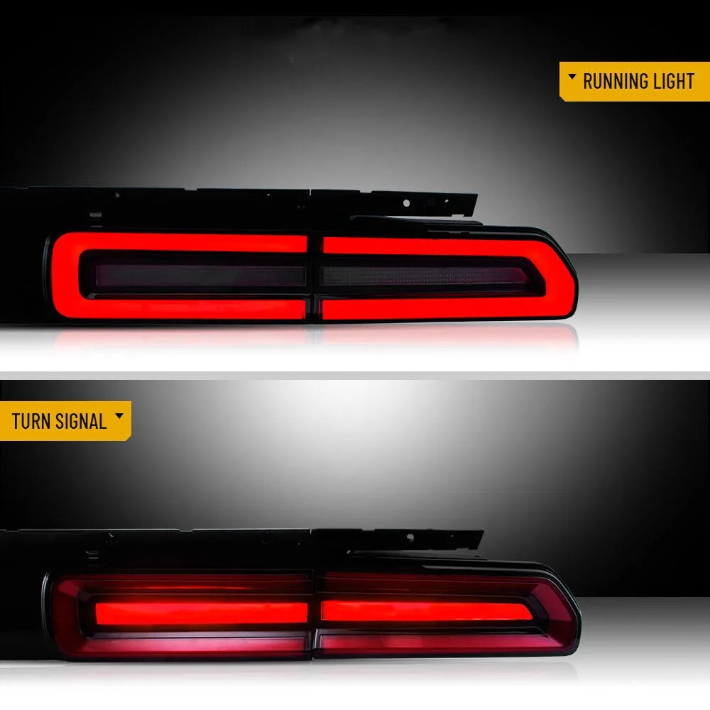 High Quality Auto Body Spare Part Car Back Red Rear LED Tail Light Lamp Taillight  For Dodge Challenger 2008-2014