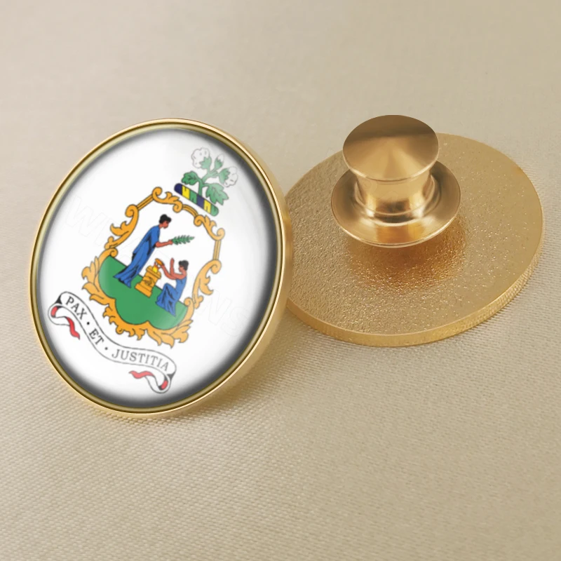 Saint Vincent and the Grenadines Flag Lapel Pins Badges