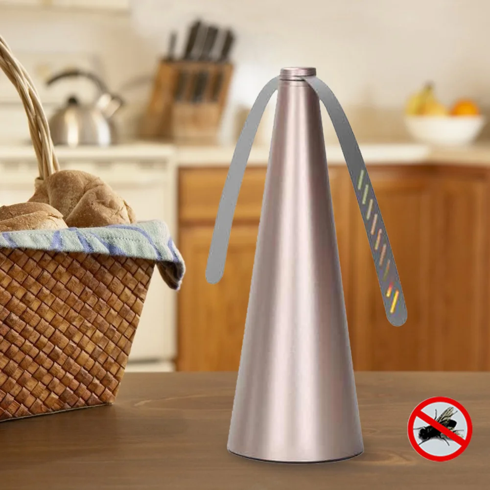 1/2PCS  Fly Repellent Automatic Fan Fly Fans Pest Repellent Table Fan Battery/USB Powered Bug Repellent Keep Flies Away