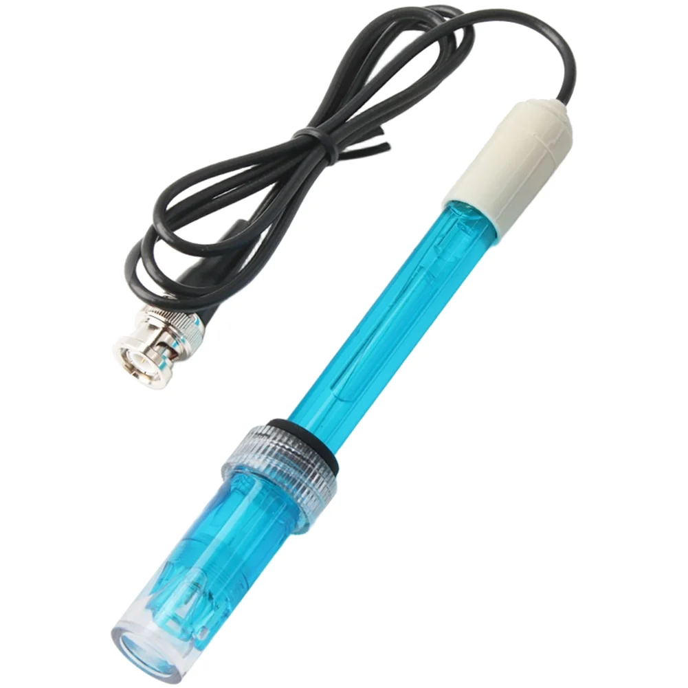 E201 Composite PH Electrode With BNC-Connector For PHS3C PHS25 Meter 0-14 Range Aquarium Labs Testing Probe Sensor Tool