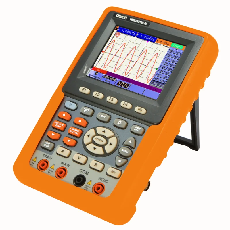 

High Accuracy Handheld Oscilloscope 2 Channels Multimeter 20 MHz