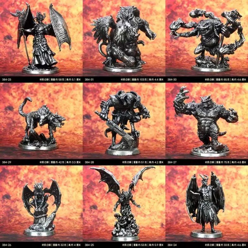 

Cupronickel Metal Demon Undead Miniatures Fantasy RPG Tabletop Game Figures for Pathfinder & Similar Tabletop Gaming