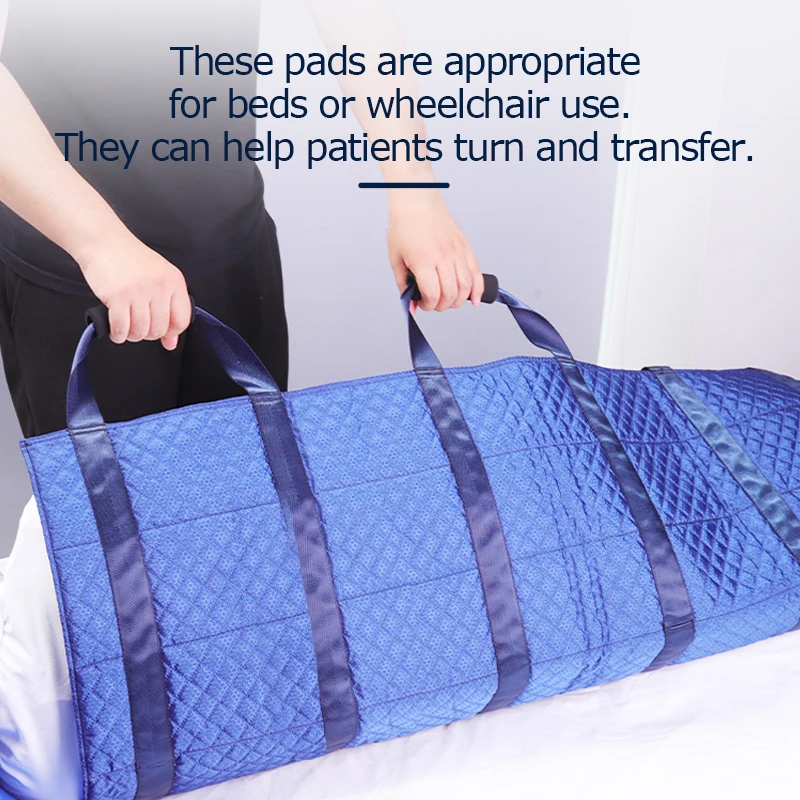 Lefeke Patient Elderly Transfer Moving Sheet Belt Nursing Bedridden Positioning Lift Belt Pad Mat Reinforcement Strap