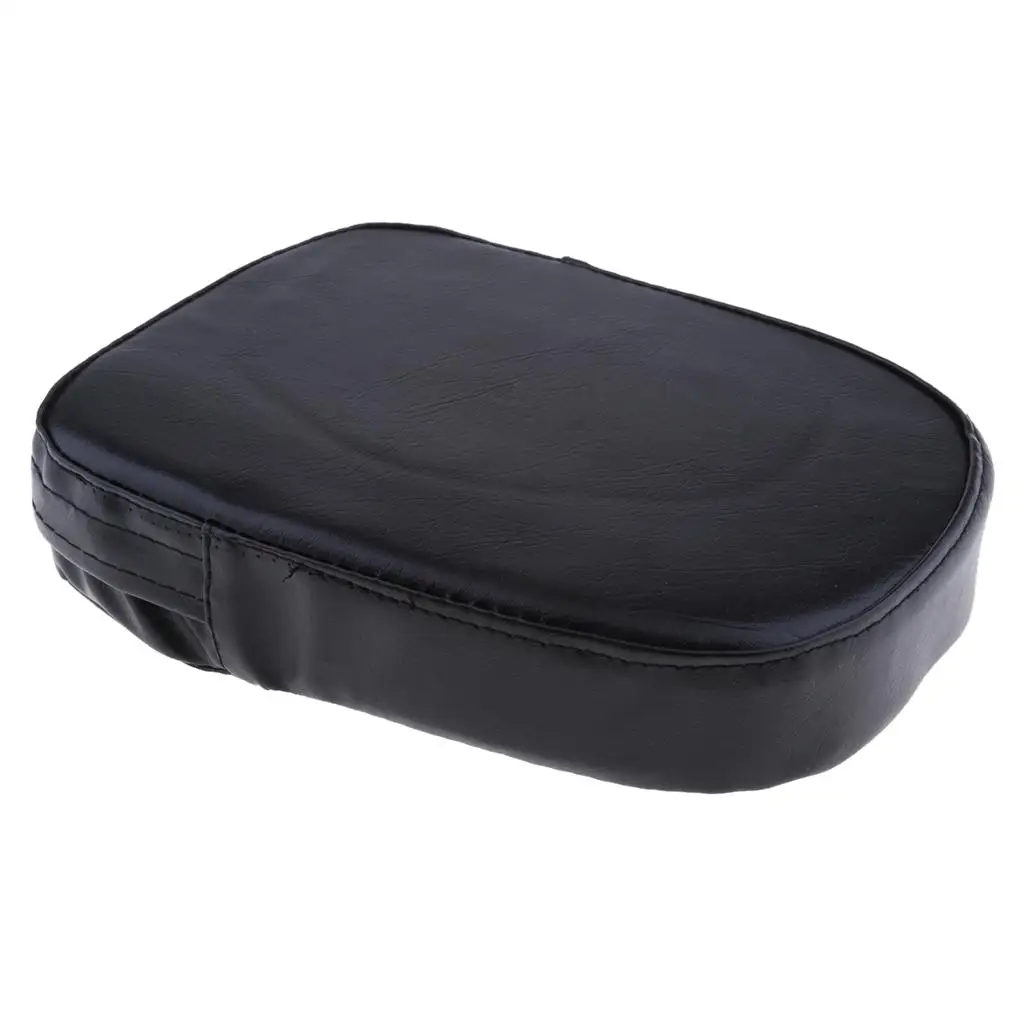 PU Leather Backrest Sissy Bar Cushion Pad Universal Motorcycle Rest Pad for Yamaha Honda Suzuki Kawasaki Custom Cruiser