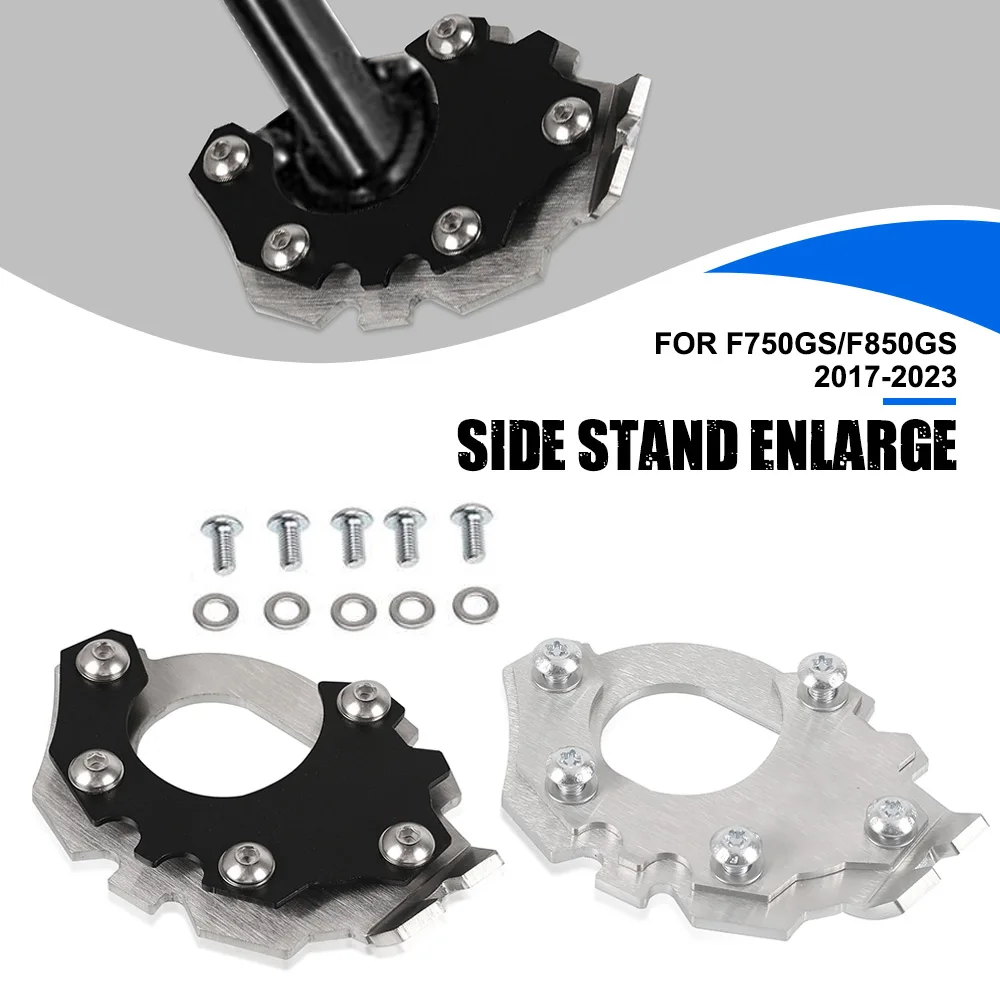 

Side Stand Enlarge FOR BMW F750GS/F850GS 2017 2018 2019 2020 2021 2022 2023 Extension Pad Support Pedal Footrest Kickstand 2023