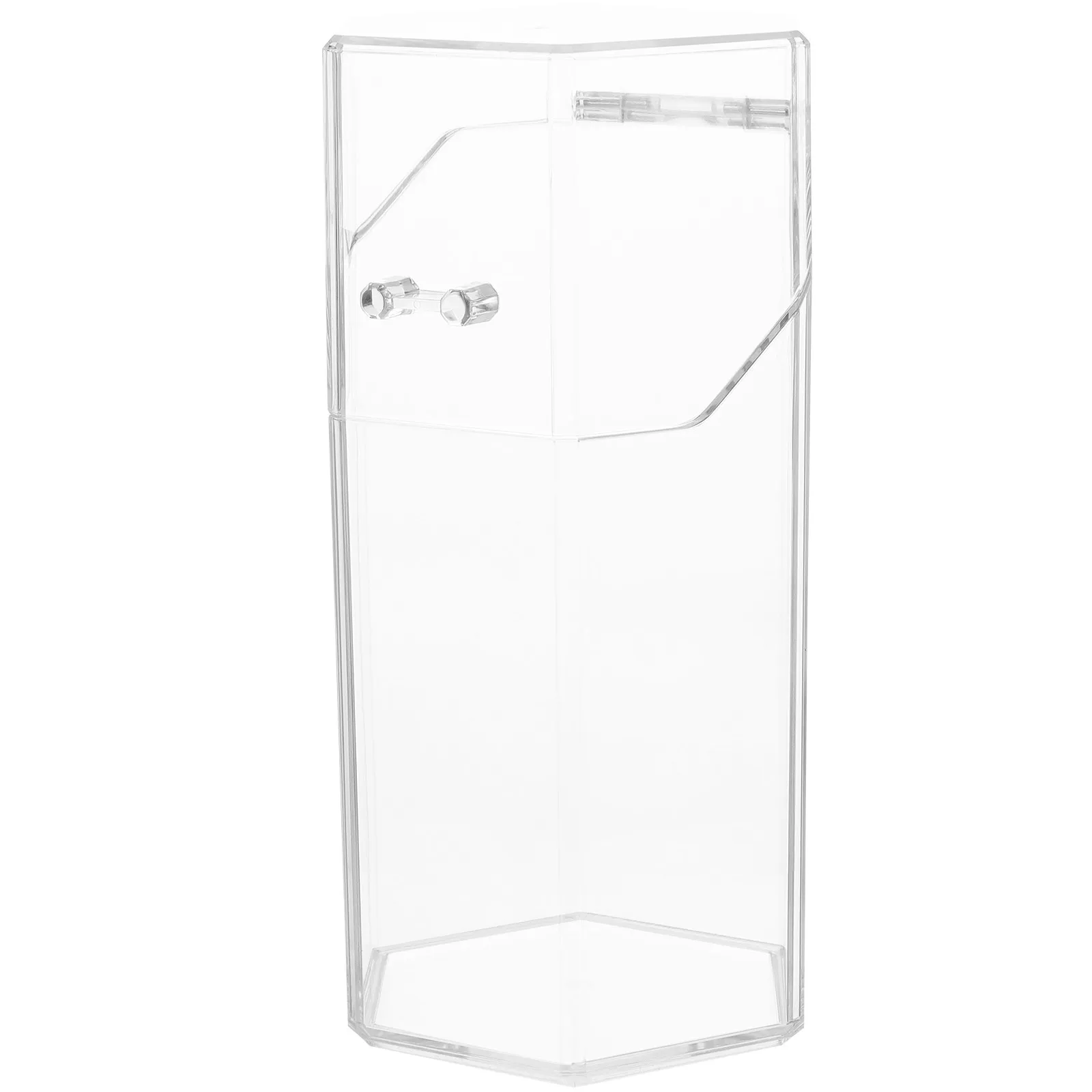 

Large Capacity Pen Holder Storage Box Transparent Desktop Organizer For Office Desk Sundries Container Multi-Functional