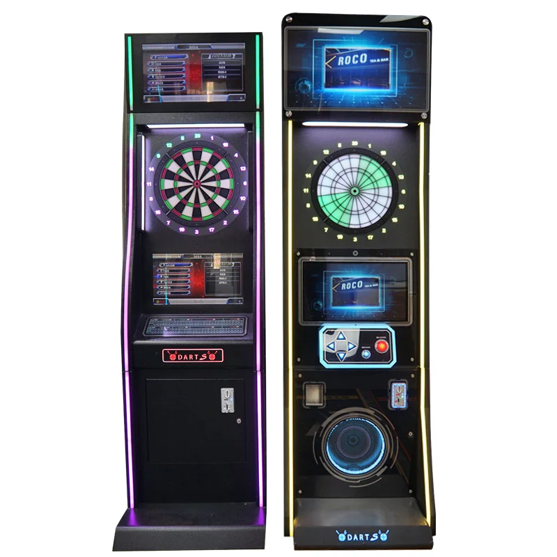 Super Quality Electronic Dart Game Machine Funs Coin Operated Dart Machine Indoor Sport Machine