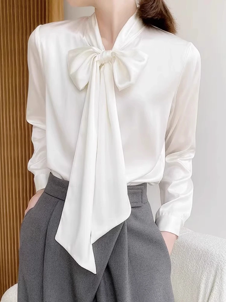 

Свободный крой Long Sve, женский утягивающий топ с узлом irt, повседневная модная осенняя одежда во французском стиле