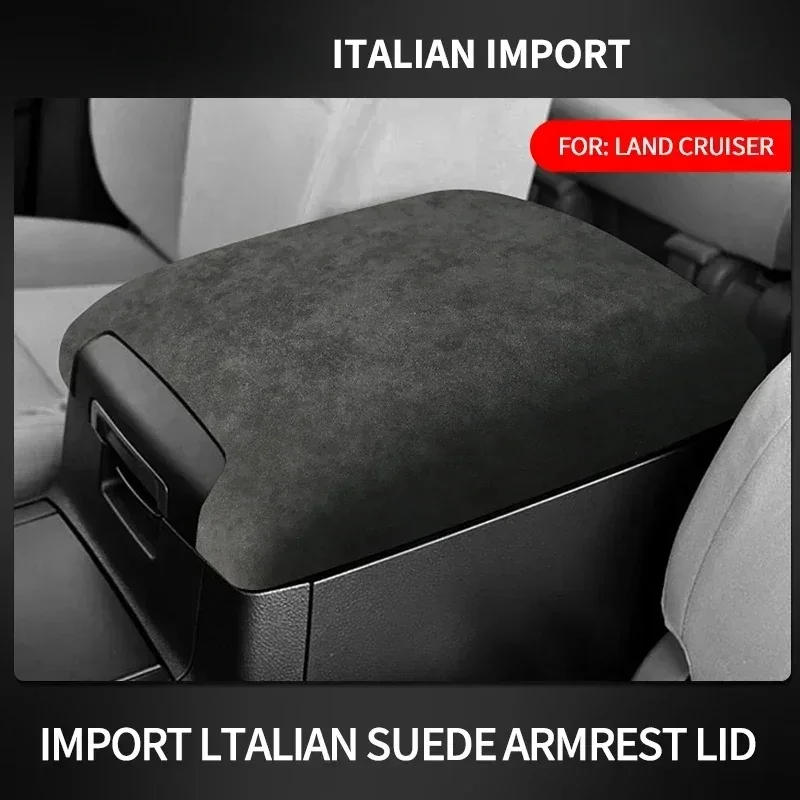 

For Toyota Land Crusier Lexus LX Series 2010 -2022 Car Armrest Box Lid Cover Case All-inclusive Protective Panel Shell