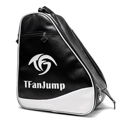 Fashion Leather Bounce Boot Backpack Outdoor Travel Packing Durable for Kangoo Jumps Shoes Gym Sports Exercise Shoulder Bag