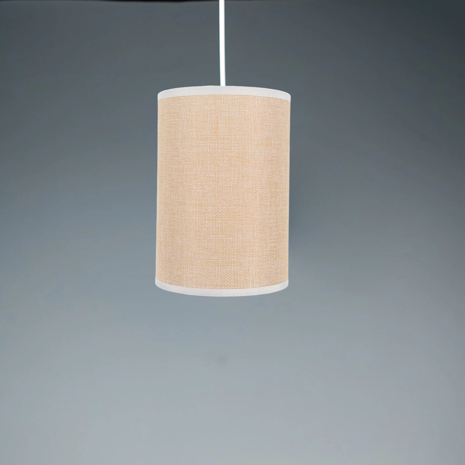 

Lampshade Floor Replacement Barrel Farmhouse Bedside Drum Cloth Cylinder for Bedroom Pendant Iron Round Diffused Light Cozy Home