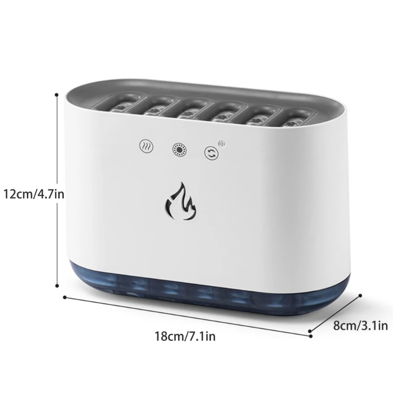 Портативный небольшой увлажнитель тумана, идеально подходящий для офисной спальни и гостиной